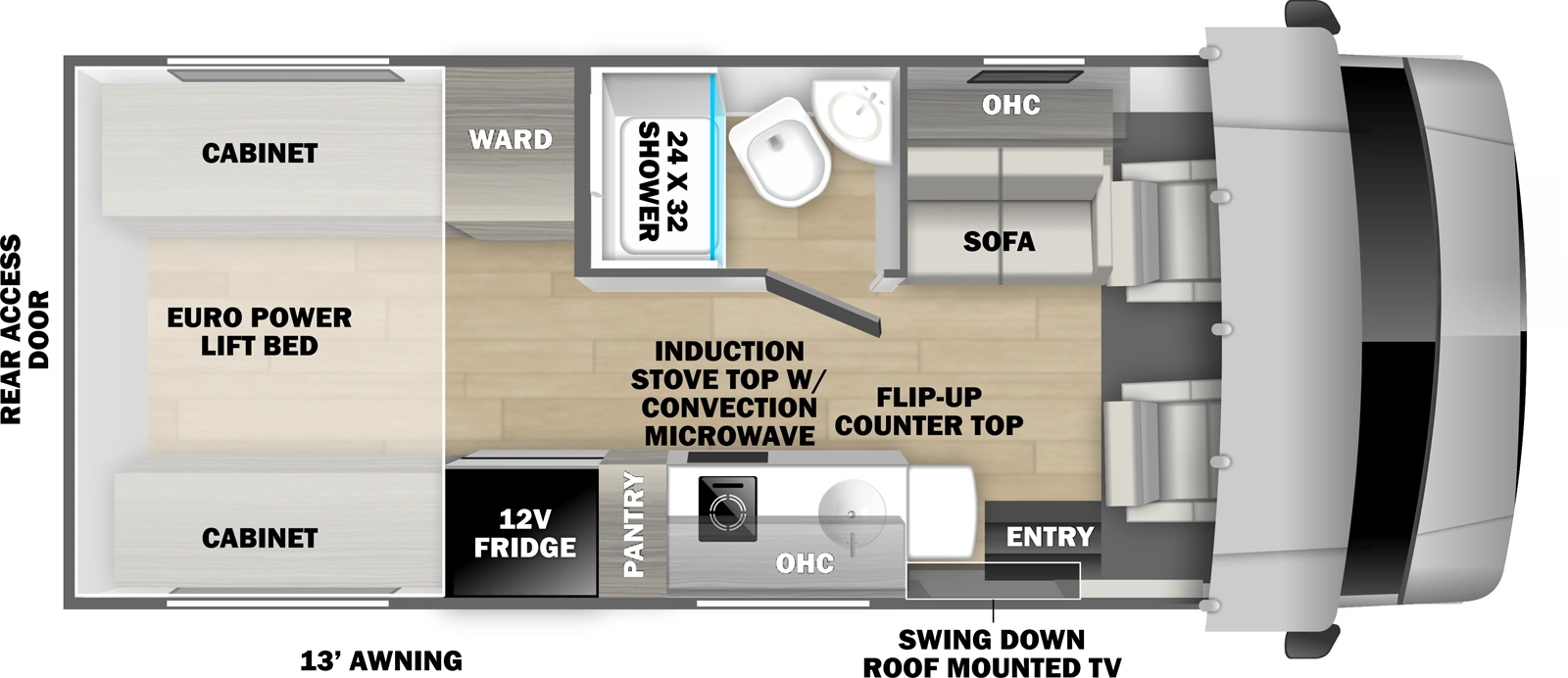Solera 21RP Floorplan